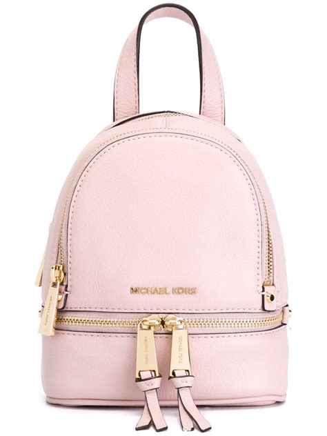 michael kors pink mini backpack|michael kors small backpacks.